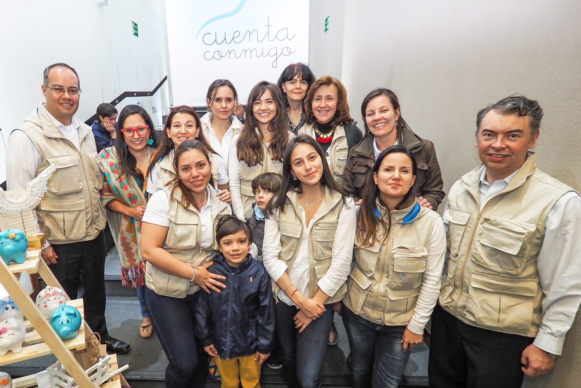 Equipo y Familias de la Fundación Cuenta Conmigo